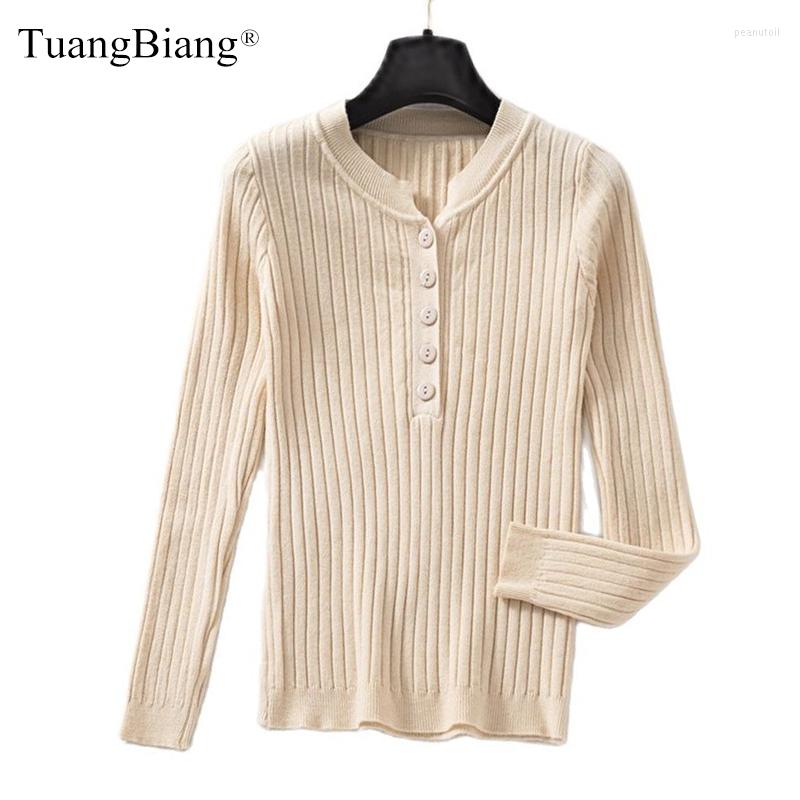 Women's Sweaters Ladies Long Sleeve Knitted Autumn Button Basic Women Elastic O-Neck Single-Breasted Pullover 2023 Cotton Winter Jumpers, Black
Women's Sweaters Ladies Long Sleeve Knitted Autumn Button Basic Women Elastic O-Neck Single-Breasted Pullover 2023 Cotton Winter Jumpers, Black