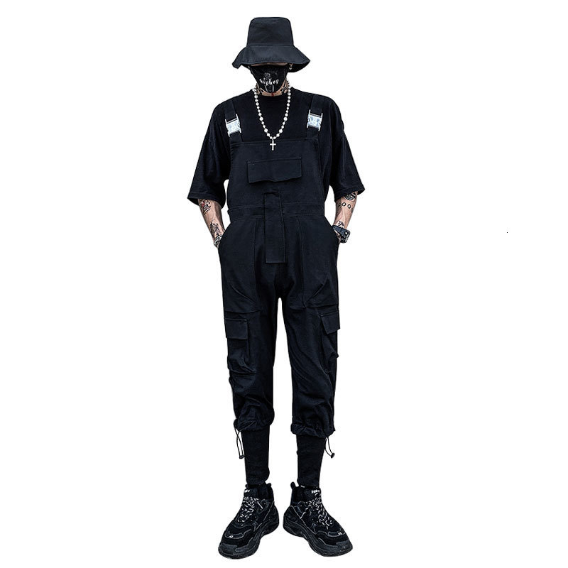 Men' Jeans 2023 Summer Jumpsuit Multi Pocket Lace Up Straight Leg Trousers Street Hip Hop Fashion Strap Pants Black Green 230628
Men' Jeans 2023 Summer Jumpsuit Multi Pocket Lace Up Straight Leg Trousers Street Hip Hop Fashion Strap Pants Black Green 230628