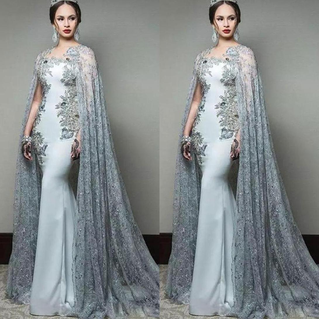 Newest Abric Mermaid Prom Dresses With Cape Sleeve Jewel Neck Formal Evening Wear Sequined Sweep Train Celebrity Party Gowns4781304, Hunter
Newest Abric Mermaid Prom Dresses With Cape Sleeve Jewel Neck Formal Evening Wear Sequined Sweep Train Celebrity Party Gowns4781304, Hunter