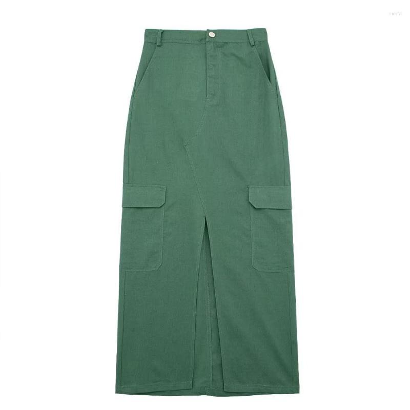 Skirts Women's 2023 Summer Fashion Linen Blended Work Dress Half Length Retro Pocket Casual And Unique Female Skirt, Green
Skirts Women's 2023 Summer Fashion Linen Blended Work Dress Half Length Retro Pocket Casual And Unique Female Skirt, Green