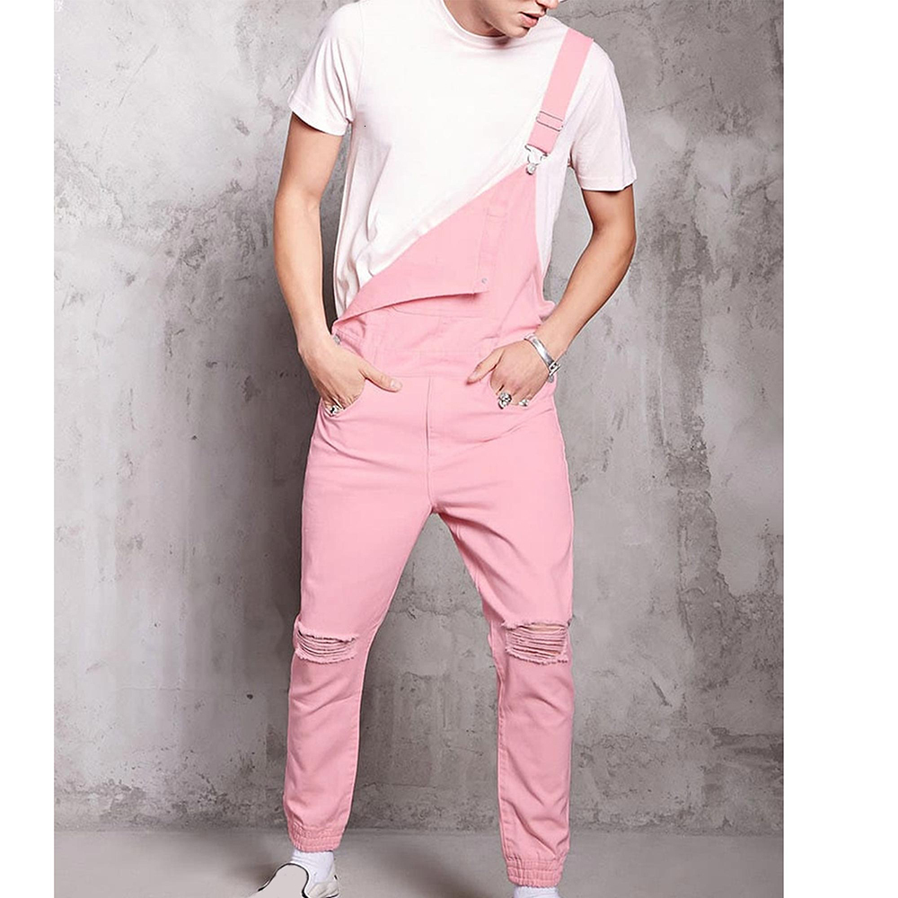 Men's Jeans High Street Solid Color Overalls For Men Fashion Waist Denim Jumpsuits Casual Sling Pants Hawaiian Tourism Clothing 230628, Pink
Men's Jeans High Street Solid Color Overalls For Men Fashion Waist Denim Jumpsuits Casual Sling Pants Hawaiian Tourism Clothing 230628, Pink