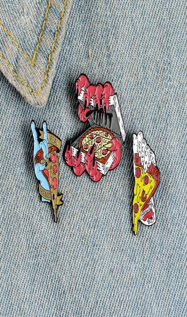 Punk hand pizza Pins I love pizza Enamel Lapel pins Brooches Food Badges Hat Bag Leather Jackets Accessories Jewelry Gifts4163542, White
Punk hand pizza Pins I love pizza Enamel Lapel pins Brooches Food Badges Hat Bag Leather Jackets Accessories Jewelry Gifts4163542, White