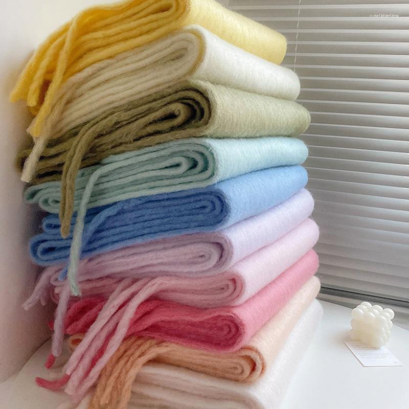 Scarves Winter Scarf Women Adult For Ladies Soft Fluffy Lazy Solid Color Wool Fashion Cashmere Poncho Wrap
Scarves Winter Scarf Women Adult For Ladies Soft Fluffy Lazy Solid Color Wool Fashion Cashmere Poncho Wrap