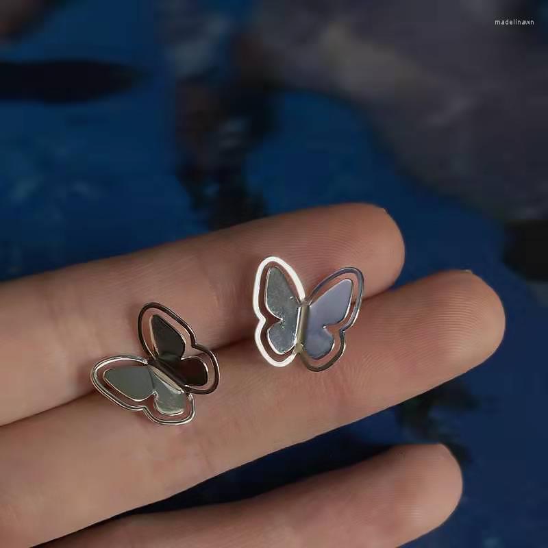 Stud Earrings Simplicity Fashion Silver Plated Metal Butterfly For Women Sparkling Ear Studs Wedding Jewelry
Stud Earrings Simplicity Fashion Silver Plated Metal Butterfly For Women Sparkling Ear Studs Wedding Jewelry