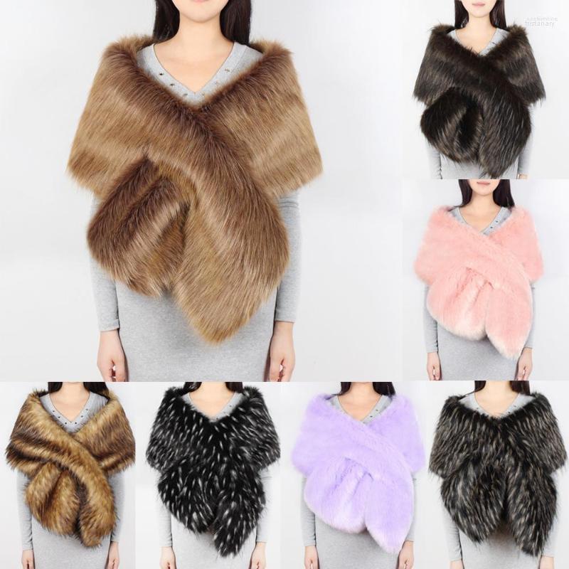 Scarves P0187 Fashion High-grade Imitation Fur Scarf Shawl Collar Multicolor Joker Bridal Gown Crossing Women Faux Wraps
Scarves P0187 Fashion High-grade Imitation Fur Scarf Shawl Collar Multicolor Joker Bridal Gown Crossing Women Faux Wraps