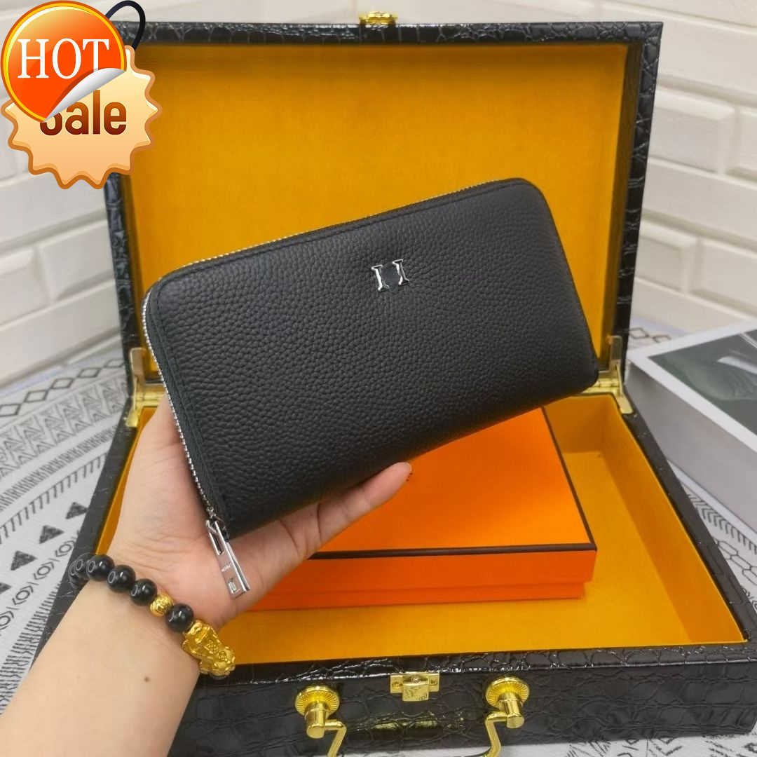 Brand Designer Brand Wallets Card Bag 2023 New Men's and Women's Universal Fashion Texture Purse Multifunctional Zipper Purse Gift Box Packaging Factory Direct Sale, Black
Brand Designer Brand Wallets Card Bag 2023 New Men's and Women's Universal Fashion Texture Purse Multifunctional Zipper Purse Gift Box Packaging Factory Direct Sale, Black