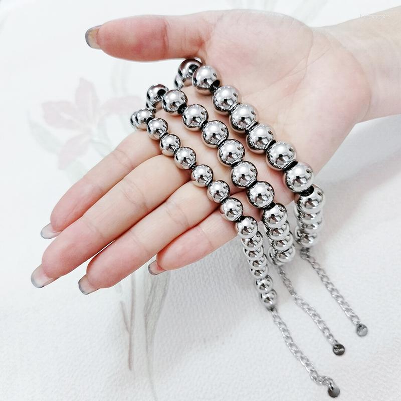Strand Metal Stainless Steel Jewelry Men's Suitable For Dutch People'S Wrist Wear-Resistant Waterproof Non Fading Smooth Bead
Strand Metal Stainless Steel Jewelry Men's Suitable For Dutch People'S Wrist Wear-Resistant Waterproof Non Fading Smooth Bead