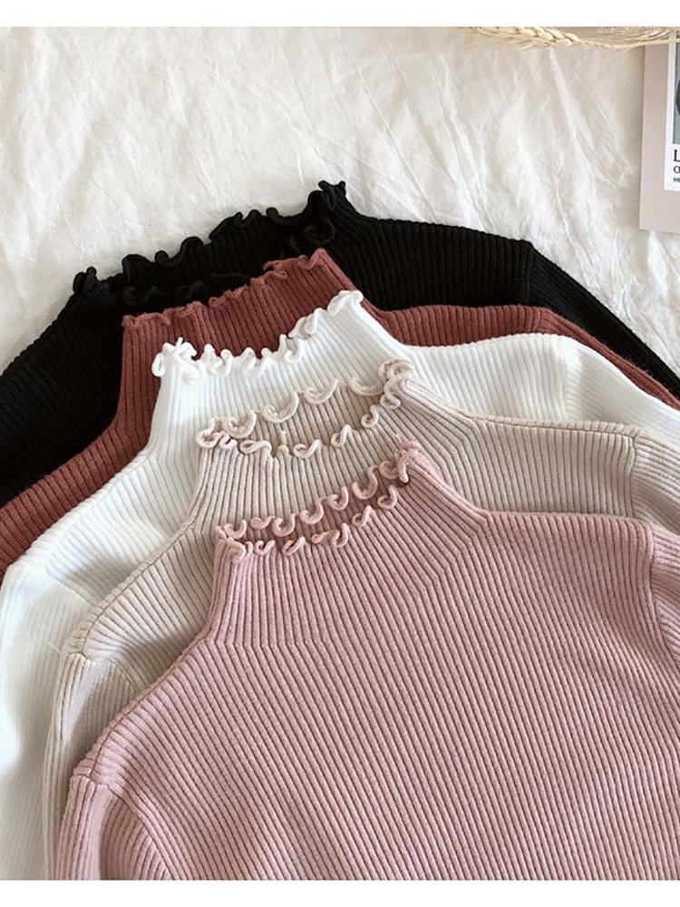 Women's Sweaters Turtleneck Knitted Female Casual Pullover Women Autumn Winter Tops Korean Fashion 2023 Sweater Jumper Pull Femme, Black
Women's Sweaters Turtleneck Knitted Female Casual Pullover Women Autumn Winter Tops Korean Fashion 2023 Sweater Jumper Pull Femme, Black