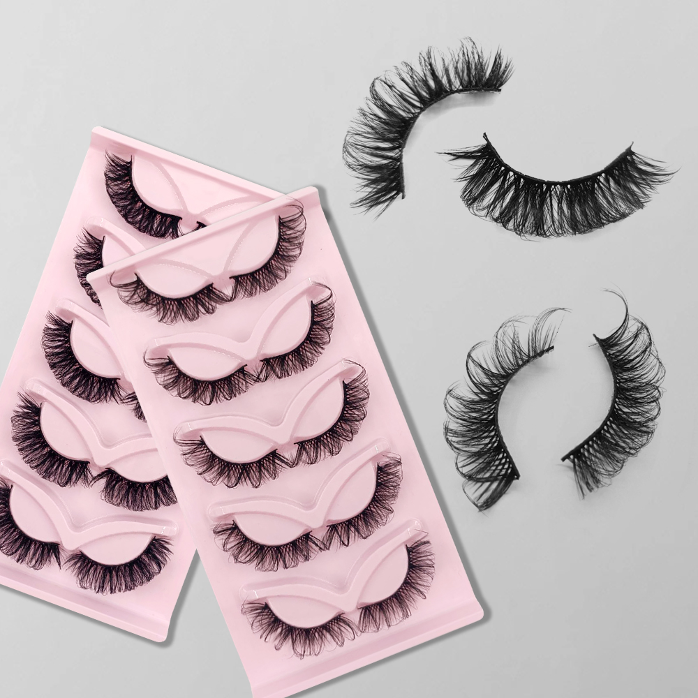 3D Natural Russian Strip Lashes Supplies 5D 18-22MM DD Curl Fake Eyelashes Extensions 5 Pairs Mink Eyelashes Box Package Makeup DJ
3D Natural Russian Strip Lashes Supplies 5D 18-22MM DD Curl Fake Eyelashes Extensions 5 Pairs Mink Eyelashes Box Package Makeup DJ