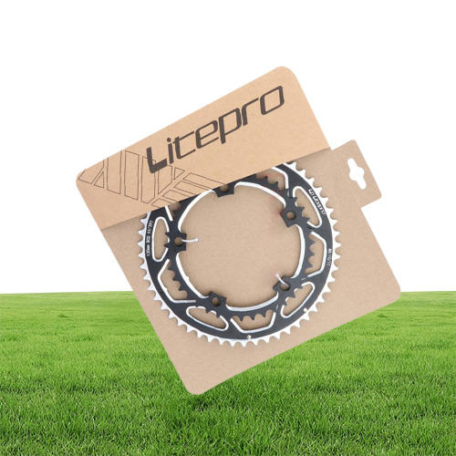 LITEPRO Chainwheel Double Chainring BCD 130mm Aluminum Alloy Folding Bike 5339T Chainrings Iamok Bicycle Parts313t