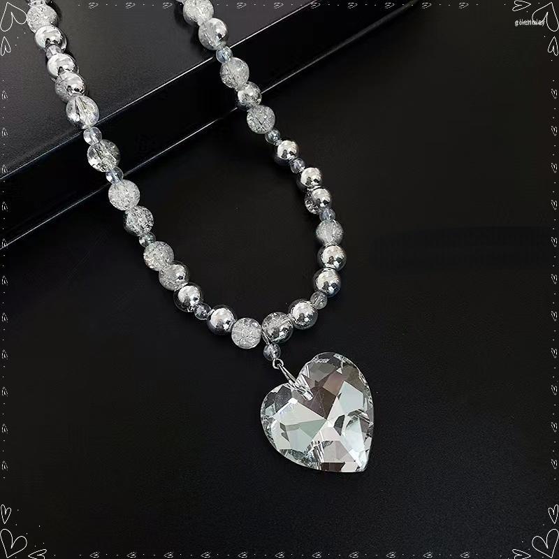 Choker Korean Style Coquette Decoration Exquisite Aesthetics Heart Pendant Necklace For Women Fairy Beaded Chain Jewelry Gift
Choker Korean Style Coquette Decoration Exquisite Aesthetics Heart Pendant Necklace For Women Fairy Beaded Chain Jewelry Gift
