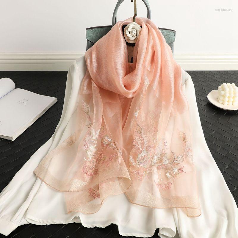 Scarves Autumn And Winter Embroidered Silk Wool-blend Scarf Women's Elegant Versatile Peony Wool
Scarves Autumn And Winter Embroidered Silk Wool-blend Scarf Women's Elegant Versatile Peony Wool