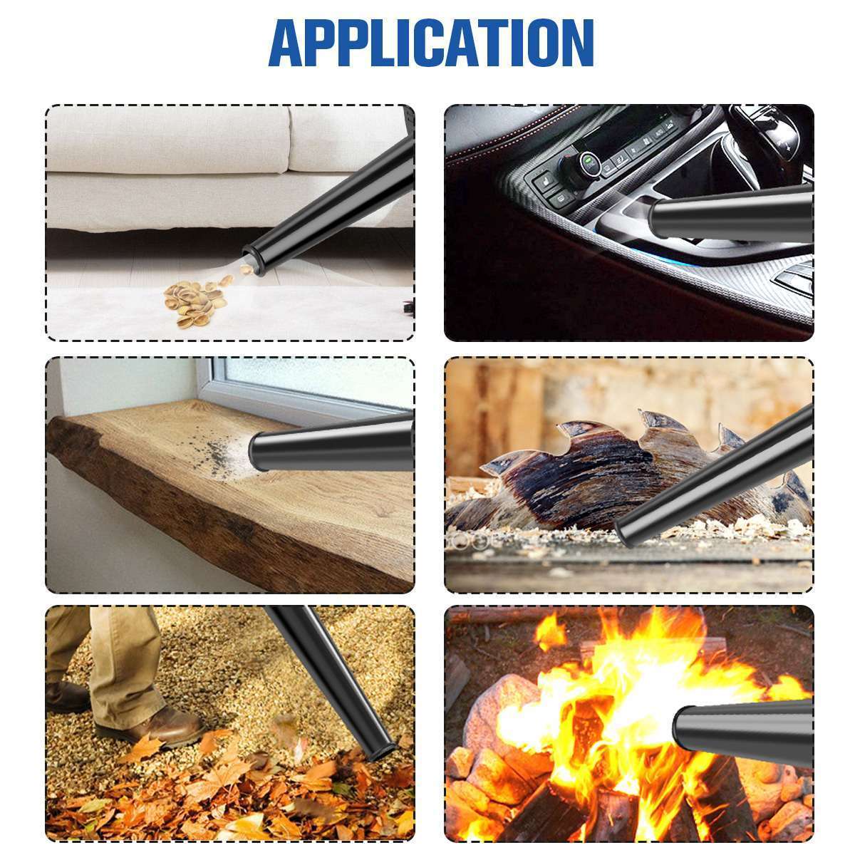 Vacuums Cordless Leaf Blower for Computer Dust Collector Snow Blowing Hand Power Tools 18V BatteryNo Battery 230626