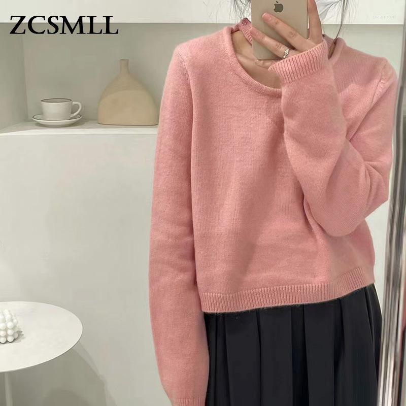 Women's Sweaters ZCSMLL 2023 Spring Autumn Solid Color Long Sleeve Women Sweater Round Collar Loose Casual Korean Fashion Hollowe Out, Green
Women's Sweaters ZCSMLL 2023 Spring Autumn Solid Color Long Sleeve Women Sweater Round Collar Loose Casual Korean Fashion Hollowe Out, Green