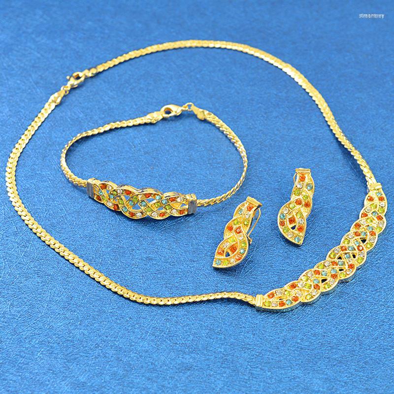 Necklace Earrings Set ZEA Dear Jewelry Round Collar For Women Bracelet Wedding Fashion Findings, Picture shown
Necklace Earrings Set ZEA Dear Jewelry Round Collar For Women Bracelet Wedding Fashion Findings, Picture shown
