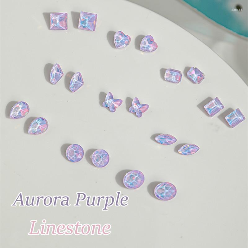 Nail Art Decorations 5pcs Purple Aurora Butterfly Stone Linestone Studs Nails Parts For UV Gel Polish Decoration Of Accessories
Nail Art Decorations 5pcs Purple Aurora Butterfly Stone Linestone Studs Nails Parts For UV Gel Polish Decoration Of Accessories