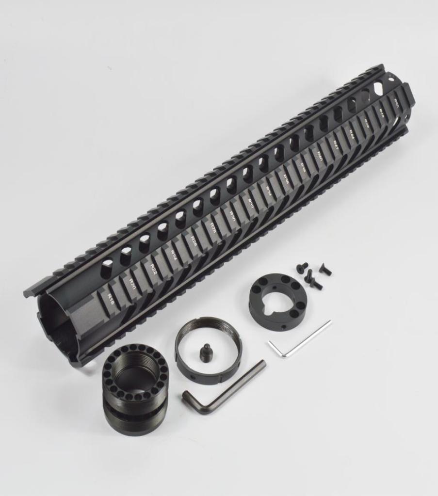 Tactical TSerie 15 Inch Float Quad Rail Handguard Picatinny Rail System Forend Fits223556 Types Black Color3881266
Tactical TSerie 15 Inch Float Quad Rail Handguard Picatinny Rail System Forend Fits223556 Types Black Color3881266