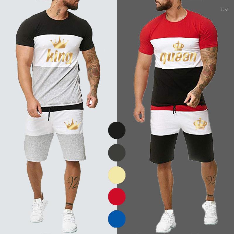 Men' Hoodies 2023 King Or Queen Couple Clothing Set Summer Patchwork 2 Piece T Shirt Suits Male Casual Short Sleeve Fit T-shirt Shorts 4XL, Black king
Men' Hoodies 2023 King Or Queen Couple Clothing Set Summer Patchwork 2 Piece T Shirt Suits Male Casual Short Sleeve Fit T-shirt Shorts 4XL, Black king