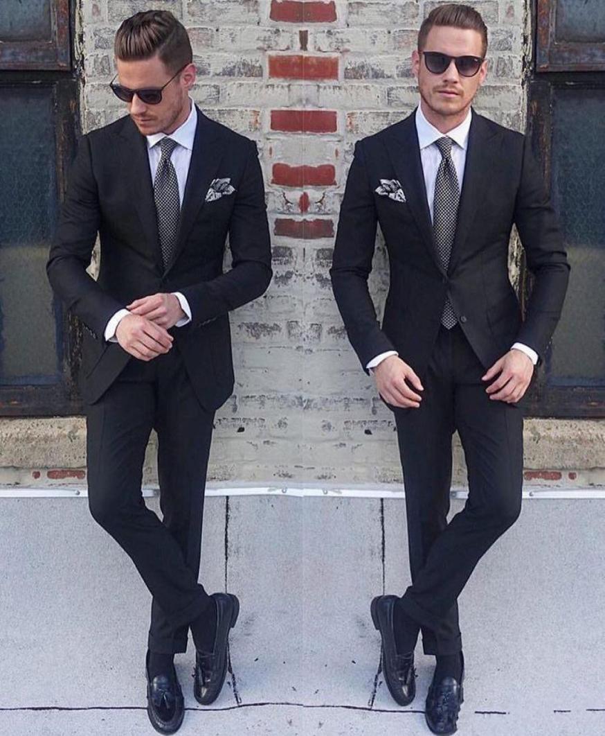 New Classic Style Groom Tuxedos Two Button Black Peak Lapel Groomsmen Man Suit Mens Wedding Suits JacketPantsTie 3512344640, Light gray
New Classic Style Groom Tuxedos Two Button Black Peak Lapel Groomsmen Man Suit Mens Wedding Suits JacketPantsTie 3512344640, Light gray