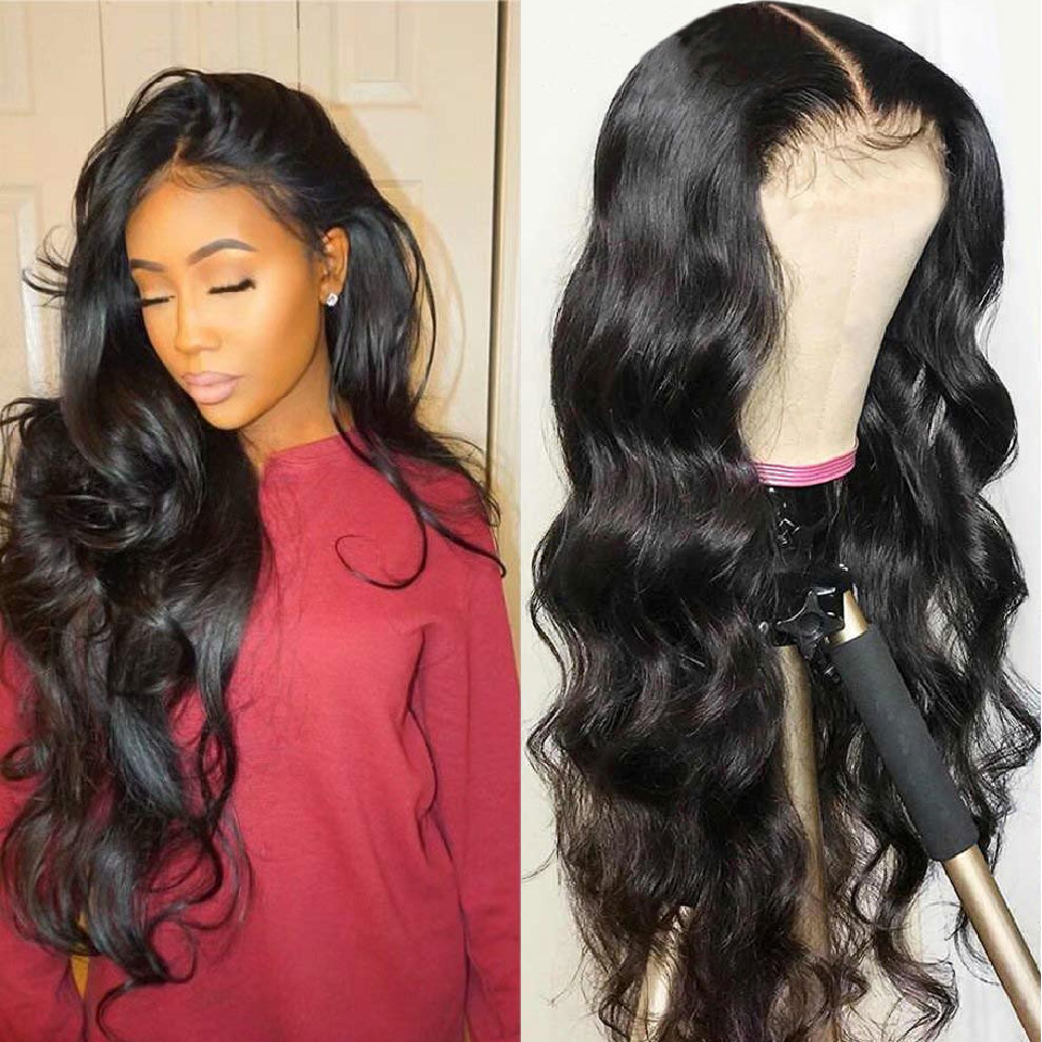 Body Wave Human Hair Wig 4x4 Closure Wig Lace Frontal Human Wigs 13x4 HD Transparent Lace Front Wigs Pre Plucked, Natural color
Body Wave Human Hair Wig 4x4 Closure Wig Lace Frontal Human Wigs 13x4 HD Transparent Lace Front Wigs Pre Plucked, Natural color