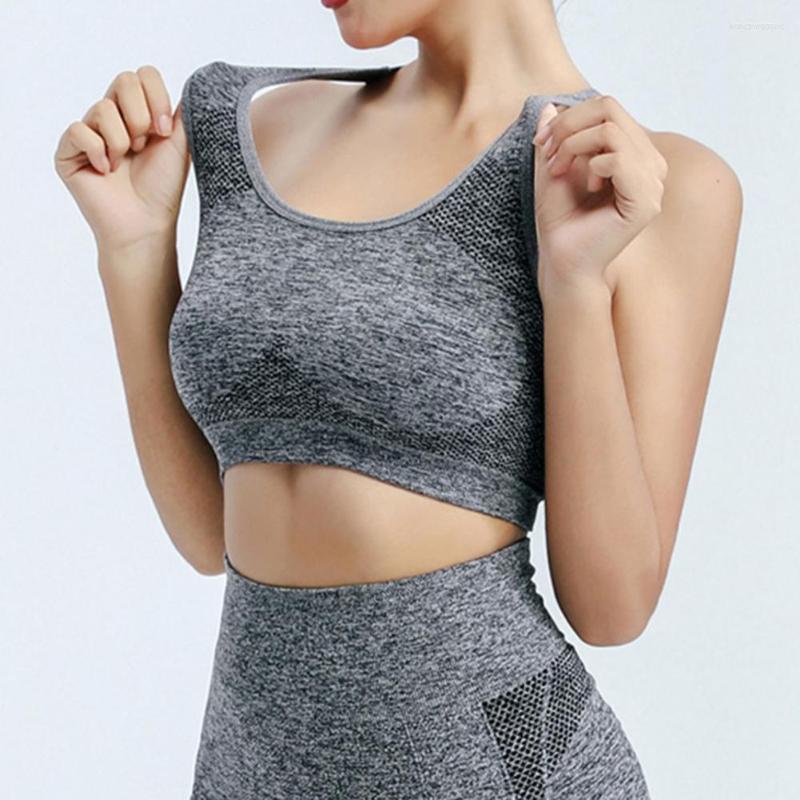 Bras Women Sports Bra High Strength Push Up No Steel Ring Shockproof Breast Support Off Shoulder Sleeveless Vest Female Clothes, Black
Bras Women Sports Bra High Strength Push Up No Steel Ring Shockproof Breast Support Off Shoulder Sleeveless Vest Female Clothes, Black