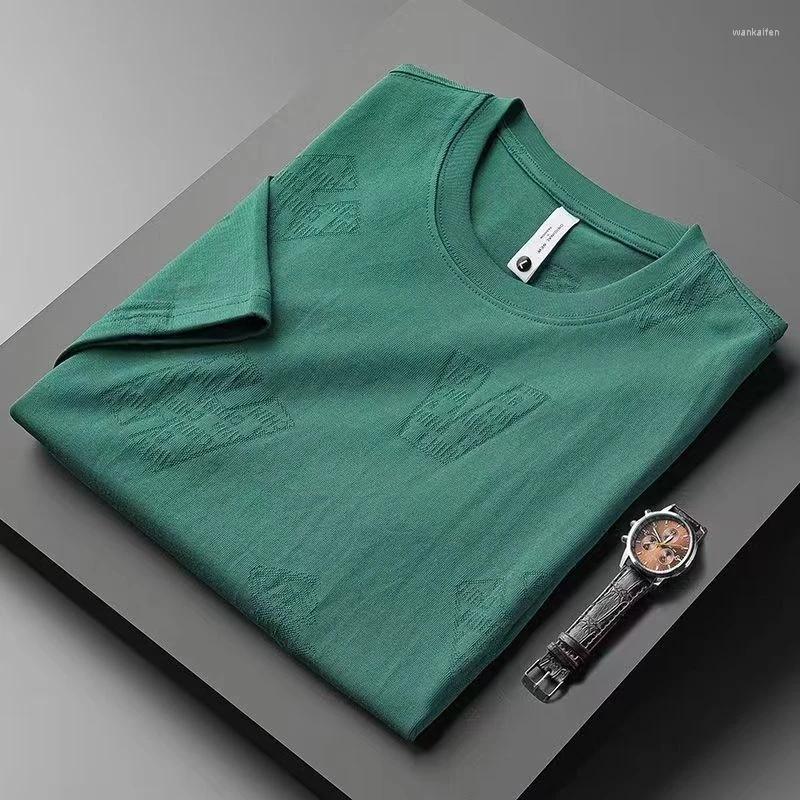 Men's T Shirts Light Luxury Fashion Letter Jacquard Knitted T-shirt For Men's Casual Summer Ice Silk Cotton Breathable Short Sleeve Top, Black
Men's T Shirts Light Luxury Fashion Letter Jacquard Knitted T-shirt For Men's Casual Summer Ice Silk Cotton Breathable Short Sleeve Top, Black