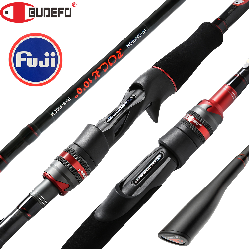 Spinning Rods BUDEFO ROCK Carbon Spinning Casting Fishing Rod with 1.98m 2.28m 2.43m 2.58m 2.70m 3.00m Baitcasting FUJI Guide FAST Rod 230627
Spinning Rods BUDEFO ROCK Carbon Spinning Casting Fishing Rod with 1.98m 2.28m 2.43m 2.58m 2.70m 3.00m Baitcasting FUJI Guide FAST Rod 230627