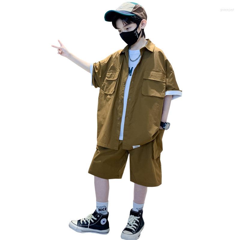 Clothing Sets Big Boys Clothes Cargo Shirt Shorts 2pc 2023 Summer Children Solid Kids Boy Set 5 6 8 10 12 14 Year, Auburn
Clothing Sets Big Boys Clothes Cargo Shirt Shorts 2pc 2023 Summer Children Solid Kids Boy Set 5 6 8 10 12 14 Year, Auburn