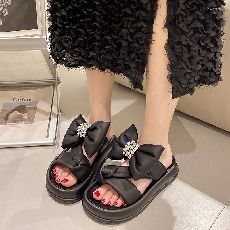 Slippers 2023 Bow Fashion Platform Shoes Crystal Women Casual Dress Beach Sandals Summer Sweet Slides Mujer Flip-flops, Beige
Slippers 2023 Bow Fashion Platform Shoes Crystal Women Casual Dress Beach Sandals Summer Sweet Slides Mujer Flip-flops, Beige