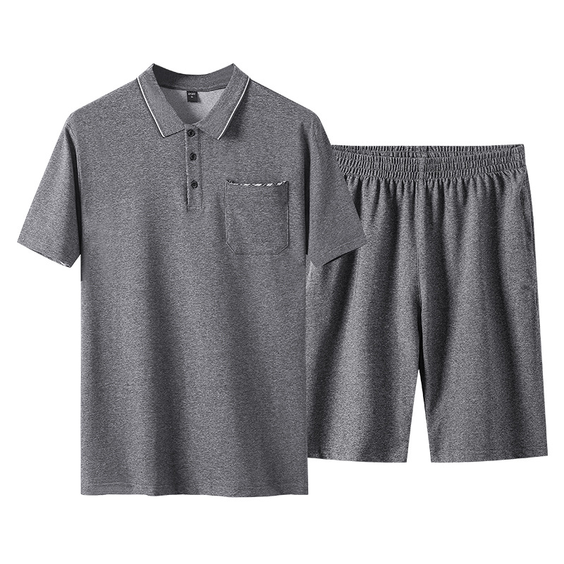 Dad's summer suit Middle -aged and elderly men's short -sleeved T -shirt Grandpa and elderly clothes Summer 70 exercise 50 years old 60, White
Dad's summer suit Middle -aged and elderly men's short -sleeved T -shirt Grandpa and elderly clothes Summer 70 exercise 50 years old 60, White