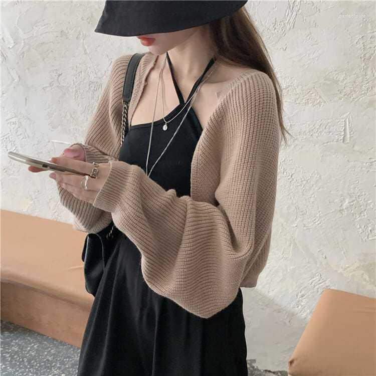 Women's Knits Knitwears Women Sweater The Languid Is Lazy Sleeve Short Dress Hollow Out Long Knit Coat, Gray
Women's Knits Knitwears Women Sweater The Languid Is Lazy Sleeve Short Dress Hollow Out Long Knit Coat, Gray