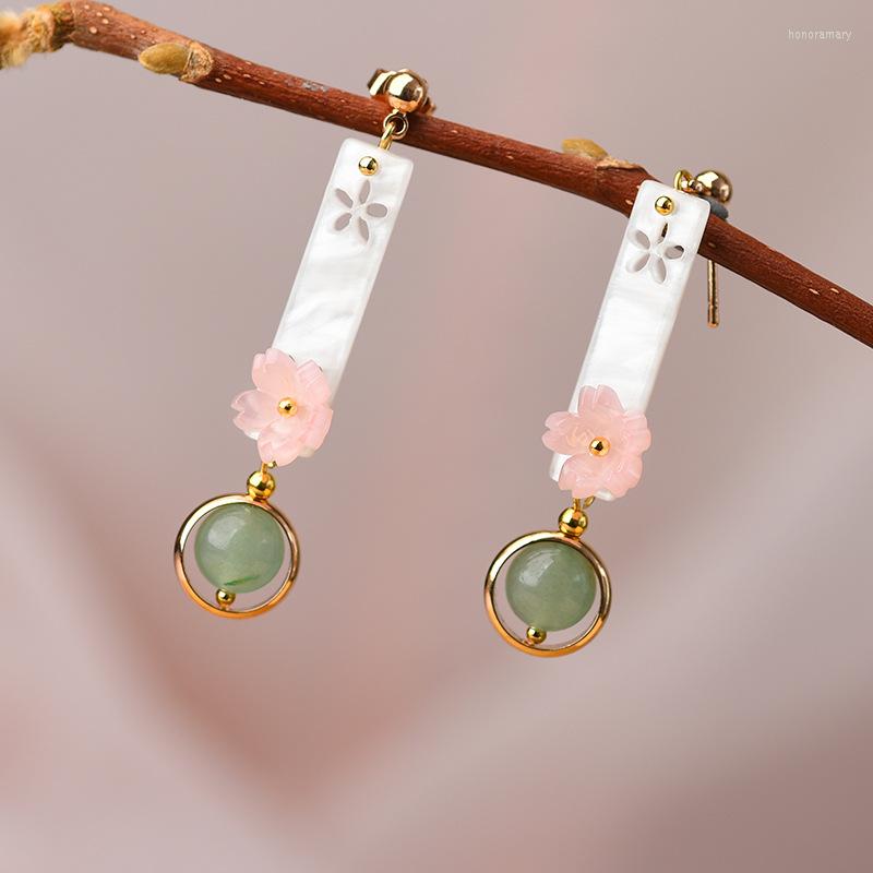 Stud Earrings Shell Style Classic For Women Jewelry Gift Aventurine Stone Glass Glazed Flower Female 0191
Stud Earrings Shell Style Classic For Women Jewelry Gift Aventurine Stone Glass Glazed Flower Female 0191