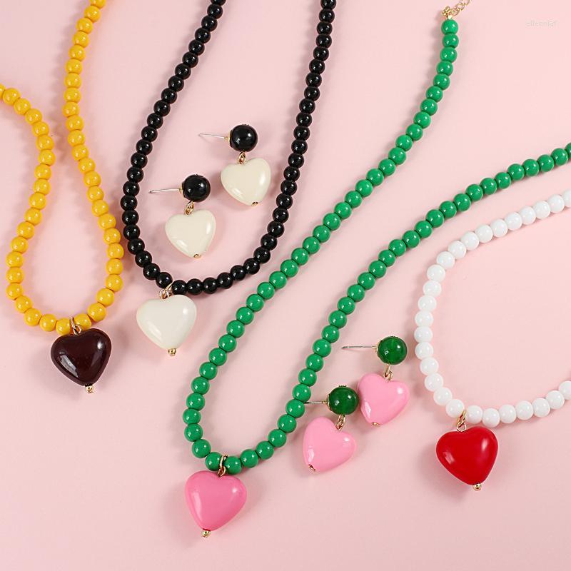 Pendant Necklaces Colorful Love Heart Choker For Women Multicolor Acrylic Beads Chain Strand Necklace Trendy Jewelry 2023Pendant
Pendant Necklaces Colorful Love Heart Choker For Women Multicolor Acrylic Beads Chain Strand Necklace Trendy Jewelry 2023Pendant