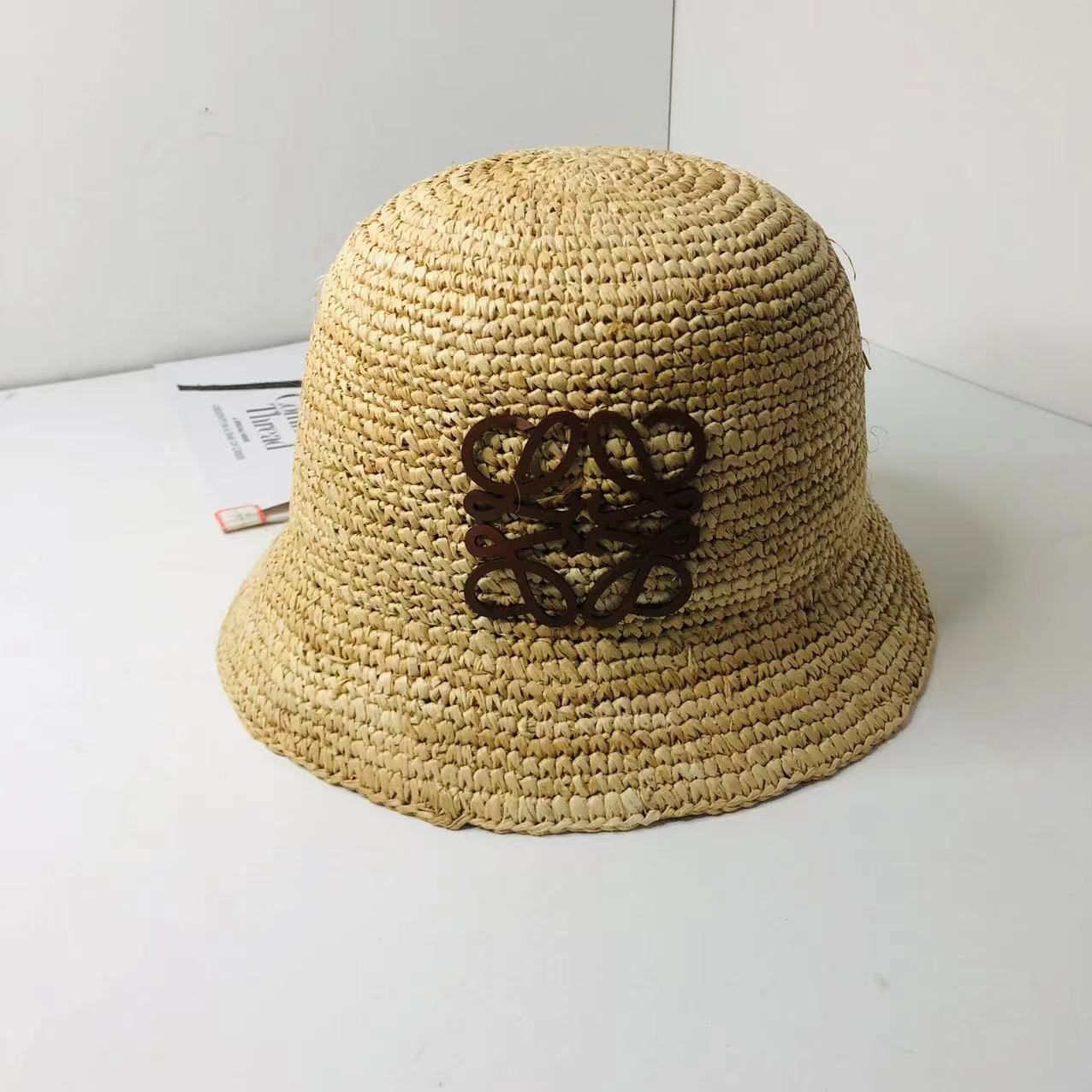 2023 New Spring and Summer Fashion Casual Embroidery Logo Fisherman Hat Male Woven Straw Hat Sun Basin Hat, Khaki
2023 New Spring and Summer Fashion Casual Embroidery Logo Fisherman Hat Male Woven Straw Hat Sun Basin Hat, Khaki