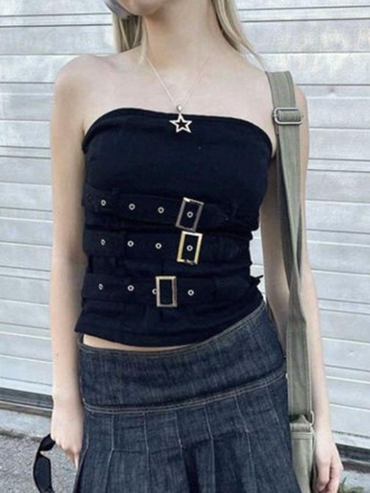Women' Tanks Y2k Aesthetic Chain Button Patchwork Sexy Tank Top Women Sleeveless Streetwear Backless Solid Punk All Match Cropped Tops, Black
Women' Tanks Y2k Aesthetic Chain Button Patchwork Sexy Tank Top Women Sleeveless Streetwear Backless Solid Punk All Match Cropped Tops, Black