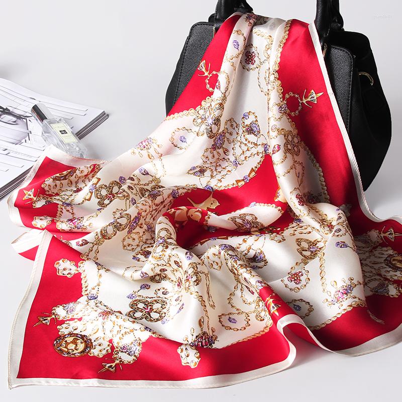 Scarves Natural Silk Bandana Headscarf For Women Red Print Pure Real Small Square Scarf Hair Ladies Handkerchief
Scarves Natural Silk Bandana Headscarf For Women Red Print Pure Real Small Square Scarf Hair Ladies Handkerchief