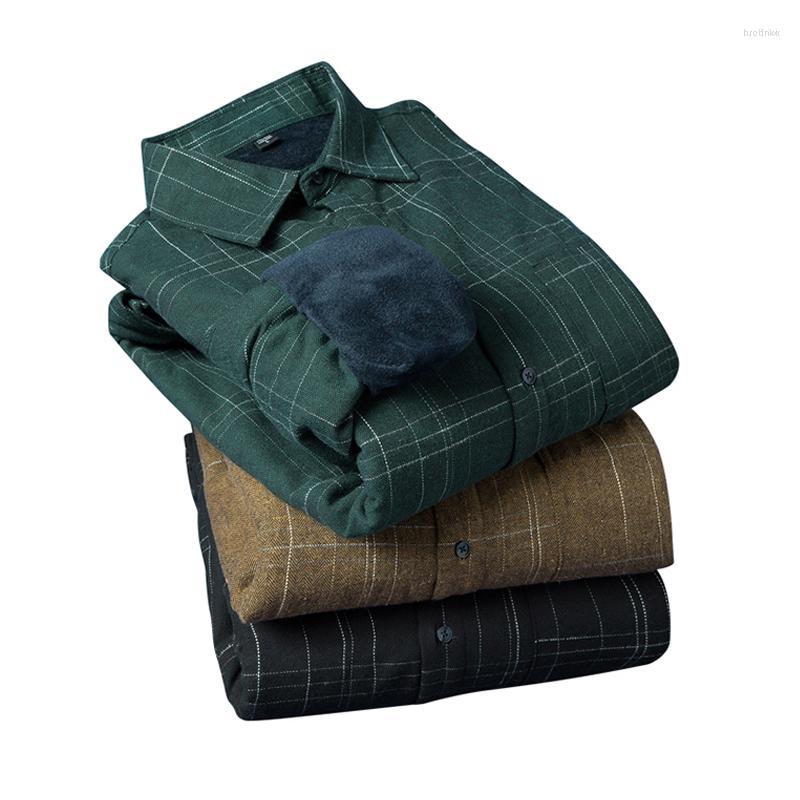 Men's Casual Shirts Men's Plus Size -5XL Men Shirt Autumn And Winter Long Sleeve Quality Plaid Velvet Warm Thick Mens, Black
Men's Casual Shirts Men's Plus Size -5XL Men Shirt Autumn And Winter Long Sleeve Quality Plaid Velvet Warm Thick Mens, Black