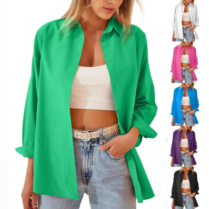 Women' T Shirts 2023 Women' Dress Spring/Summer Style Cardigan Candy Color Loose Casual Long Sleeve Shirt, Black
Women' T Shirts 2023 Women' Dress Spring/Summer Style Cardigan Candy Color Loose Casual Long Sleeve Shirt, Black