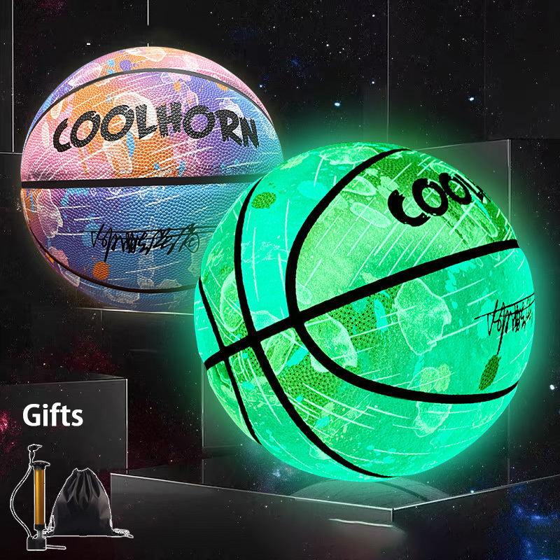 Balls Reflective Glow Basketball Size 5 6 7 Outdoor Street Cool Balls Glowing Luminous Basketballs Child Youth Adults Balls Free Gift 230627
Balls Reflective Glow Basketball Size 5 6 7 Outdoor Street Cool Balls Glowing Luminous Basketballs Child Youth Adults Balls Free Gift 230627