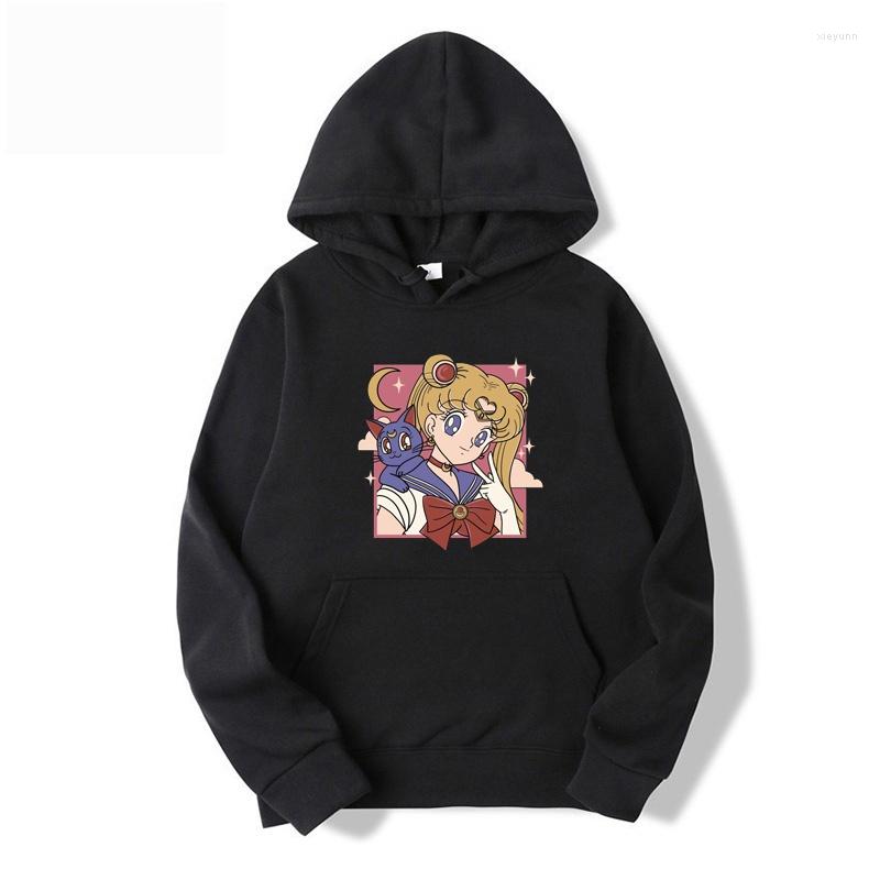 Men's Hoodies Japan Anime S-Sailors Moon Cartoon Harajuku Long Sleeve Hooded Autumn Winter Pullover Plus Size Sweatshirt
Men's Hoodies Japan Anime S-Sailors Moon Cartoon Harajuku Long Sleeve Hooded Autumn Winter Pullover Plus Size Sweatshirt