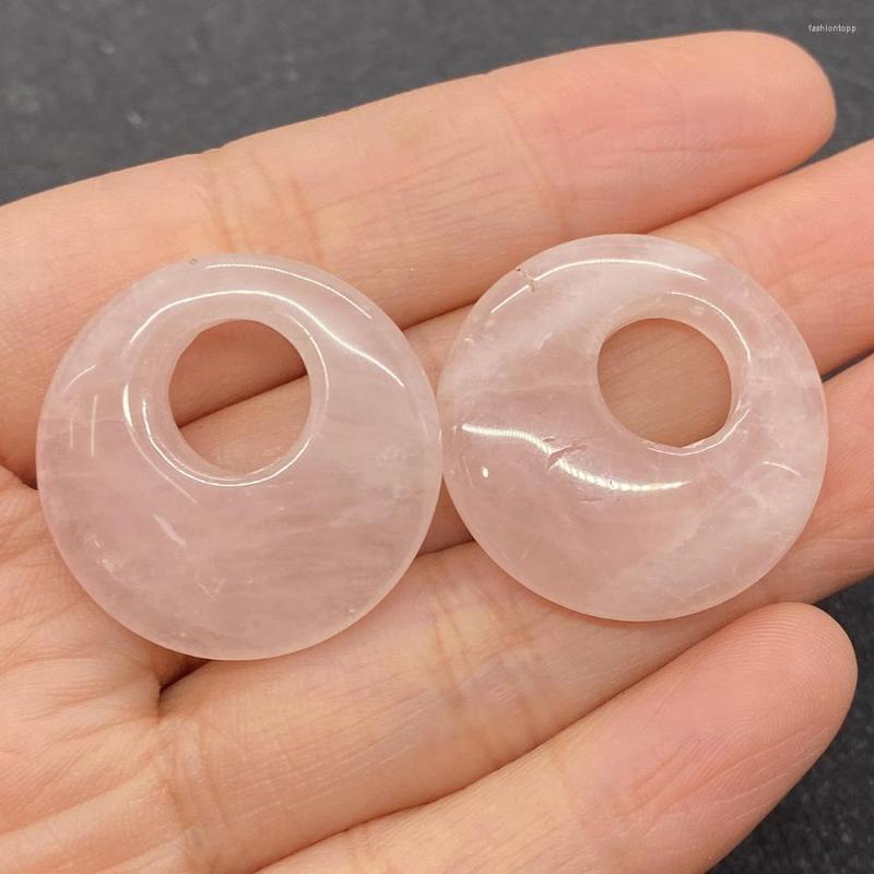 Pendant Necklaces Natural Stone 2 Pieces/bag Large Hole Round Fashionable Amethyst Rose Quartz Healing Jewelry Women's Necklace Bracelet
Pendant Necklaces Natural Stone 2 Pieces/bag Large Hole Round Fashionable Amethyst Rose Quartz Healing Jewelry Women's Necklace Bracelet