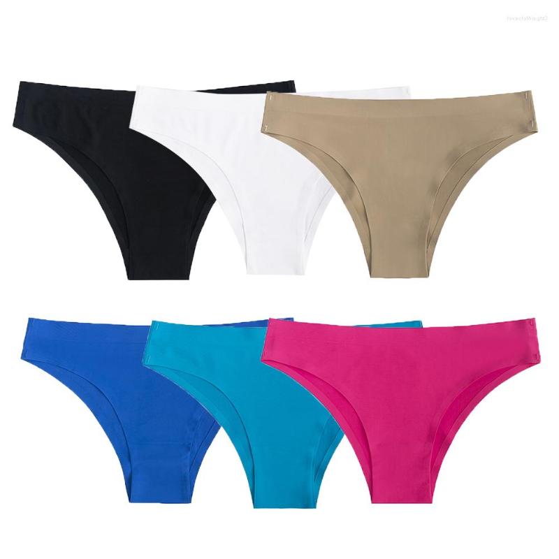 Women's Panties 6pcs Women Panty Soft Smooth Seamless Daily Breathable Quick Dry Bikini Basic Solid Stretch Female Underwear Low Waist Ice, Picture shown
Women's Panties 6pcs Women Panty Soft Smooth Seamless Daily Breathable Quick Dry Bikini Basic Solid Stretch Female Underwear Low Waist Ice, Picture shown
