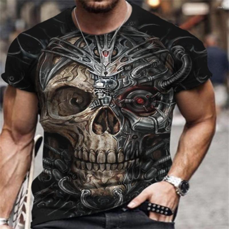 Men's T Shirts Casual Hip Hop Shirt Vintage Short Sleeve Skull Print Men Top Summer Men's Streetwear Clothing
Men's T Shirts Casual Hip Hop Shirt Vintage Short Sleeve Skull Print Men Top Summer Men's Streetwear Clothing