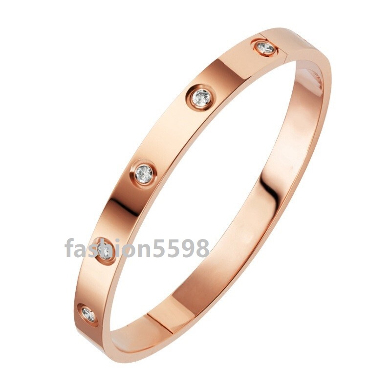 Designer bracelet 18K Gold Plated steel bangle High Quality Bangle Classic Fashion Love Screw Bracelet for Women&Girl Wedding Mother' Day Jewelry Women gifts brand19
Designer bracelet 18K Gold Plated steel bangle High Quality Bangle Classic Fashion Love Screw Bracelet for Women&Girl Wedding Mother' Day Jewelry Women gifts brand19