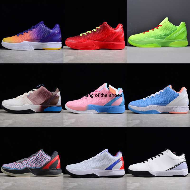 Mamba 6 Protro Reverse Grinch BHM Del Sol Black Gold Men Basketball Shoes 6s Forever Mambacita Think Pink Bright Crimson Electric Green Sports Sneakers Size 40-46, As photo 16
Mamba 6 Protro Reverse Grinch BHM Del Sol Black Gold Men Basketball Shoes 6s Forever Mambacita Think Pink Bright Crimson Electric Green Sports Sneakers Size 40-46, As photo 16