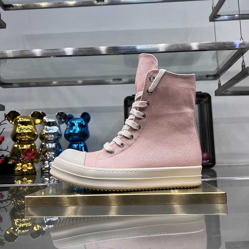 rick RO High Top Shoes Women's Lotus Root Pink Canvas 2023 New Breathable Thick Sole Elevated Street Size Short Boots Board Shoes Men's Trend, Dark red canvas material
rick RO High Top Shoes Women's Lotus Root Pink Canvas 2023 New Breathable Thick Sole Elevated Street Size Short Boots Board Shoes Men's Trend, Dark red canvas material