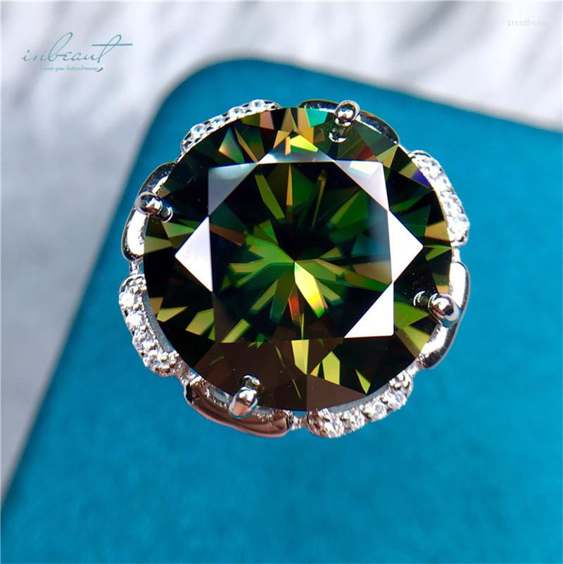 Cluster Rings Inbeaut Classic 925 Silver 13 Ct Excellent Cut Pass Diamond Test Colorful Green Moissanite Wedding Ring For Women Fine Jewelry
Cluster Rings Inbeaut Classic 925 Silver 13 Ct Excellent Cut Pass Diamond Test Colorful Green Moissanite Wedding Ring For Women Fine Jewelry