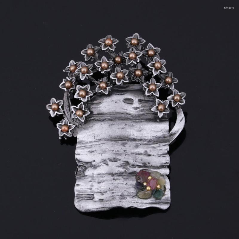 Brooches High Quality Ladies Broches Plant Jewelry Simulated Pearl Flower Tree Brooch For Women Broshce Metal Leaf Mujer Pins
Brooches High Quality Ladies Broches Plant Jewelry Simulated Pearl Flower Tree Brooch For Women Broshce Metal Leaf Mujer Pins