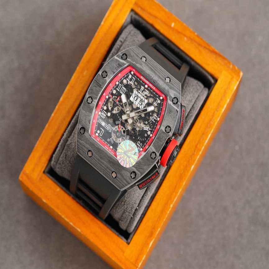 Fantastic Mechanical R i c h a r d Luxury Super style Male wrist watches RM11 RM11-03 O2YM designer High-end quality TPT Carbon Fiber bezel for men waterproof FEB9, Black
Fantastic Mechanical R i c h a r d Luxury Super style Male wrist watches RM11 RM11-03 O2YM designer High-end quality TPT Carbon Fiber bezel for men waterproof FEB9, Black