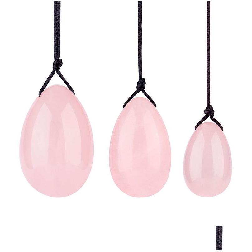 Massage Stones Rocks 3 Pcs/Set Natural Jade Stone Yoni Egg Crystal Chakra Healing Yoga Kegel Exercise Eggs To Train Pc Muscles Pei Dhabw
Massage Stones Rocks 3 Pcs/Set Natural Jade Stone Yoni Egg Crystal Chakra Healing Yoga Kegel Exercise Eggs To Train Pc Muscles Pei Dhabw